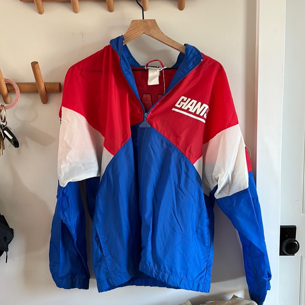 vintage giants wind breaker